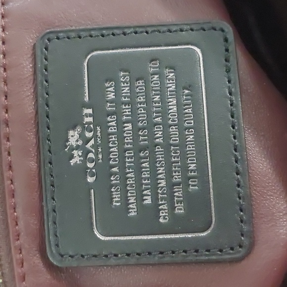 Coach Tea Rose Bag - Picture 8 of 9